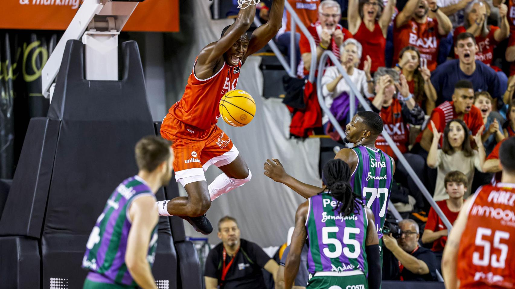 109-69 | El Unicaja recibe una paliza en Manresa