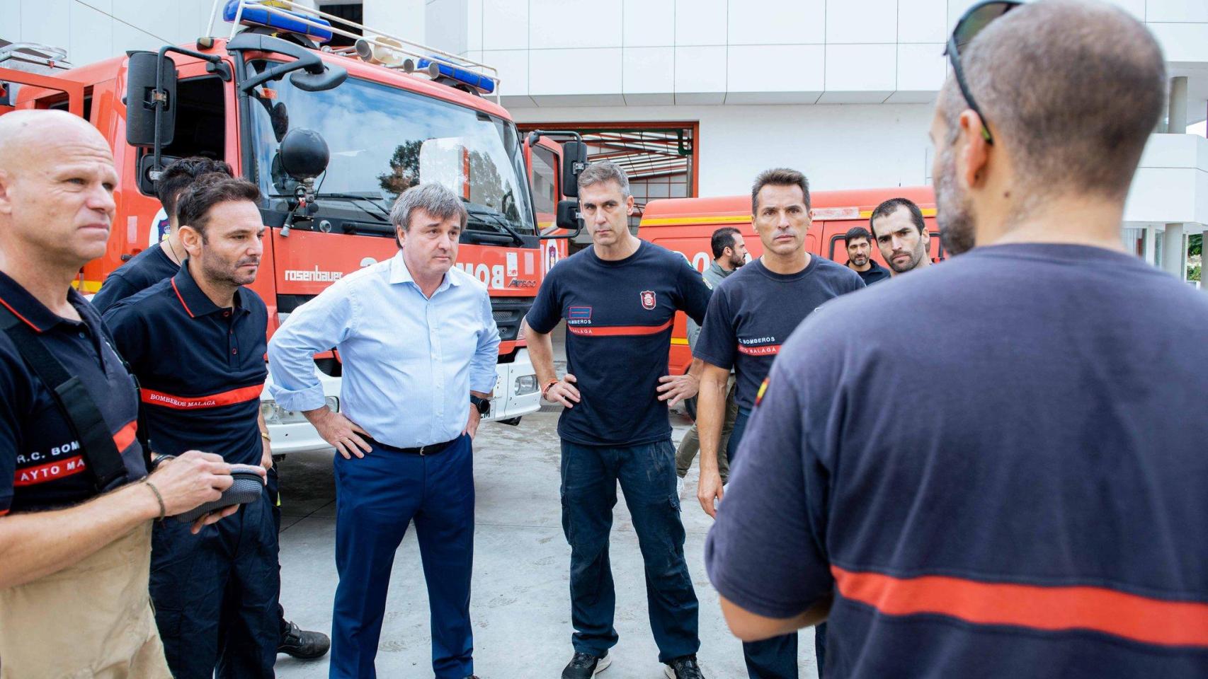 Los Bomberos de Málaga.