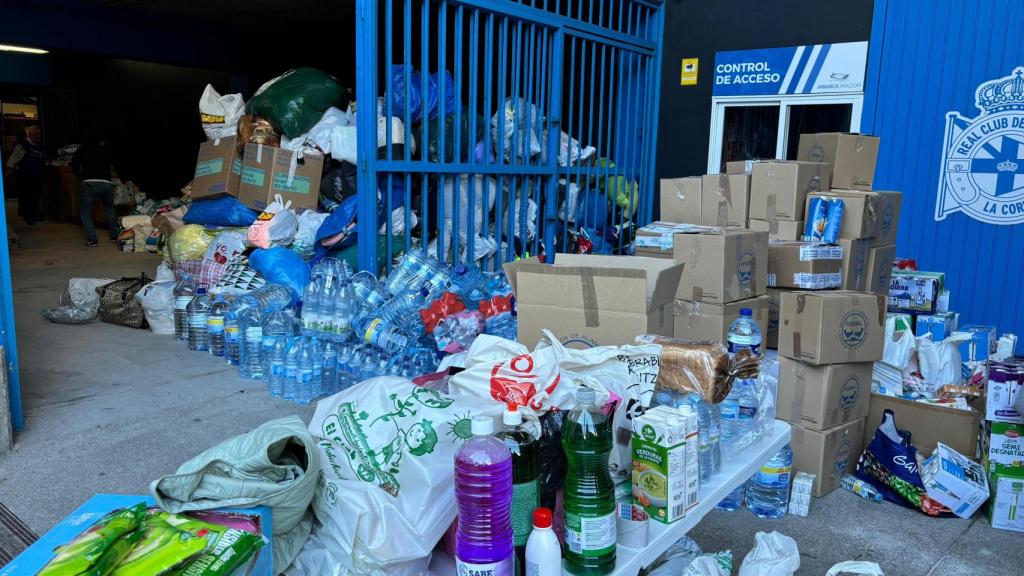 Recogida de alimentos en  A Coruña