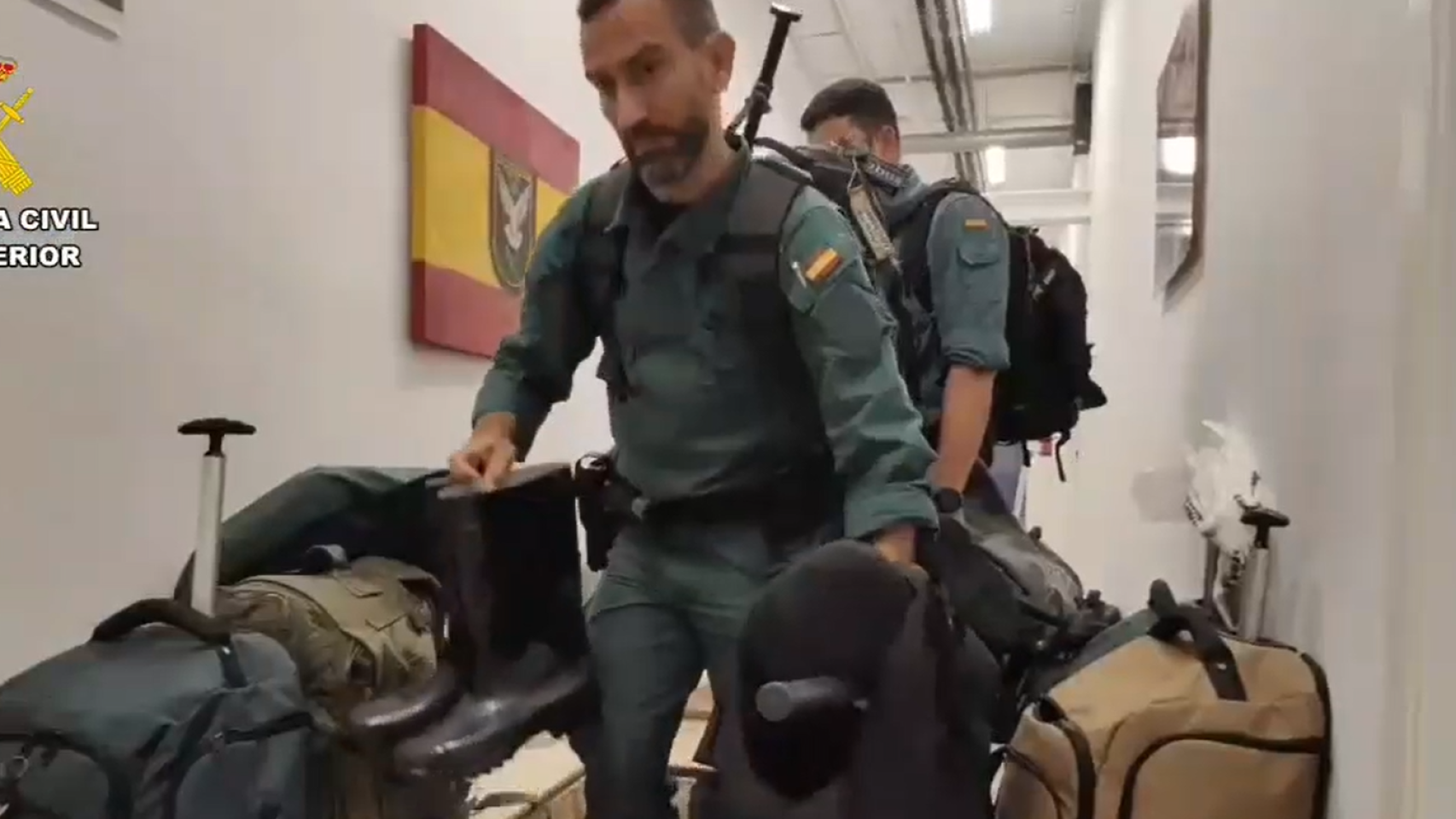 Agentes de la Guardia Civil.