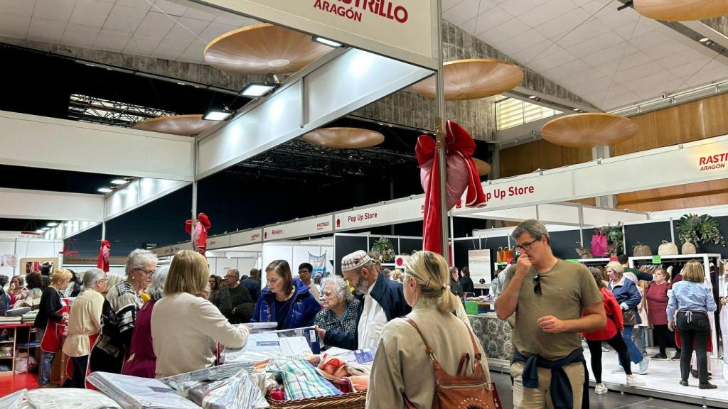 El Rastrillo de Ozanam en la Sala Multiusos de Zaragoza.