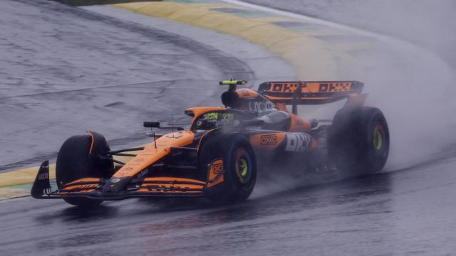 Lando Norris, en el GP de Brasil