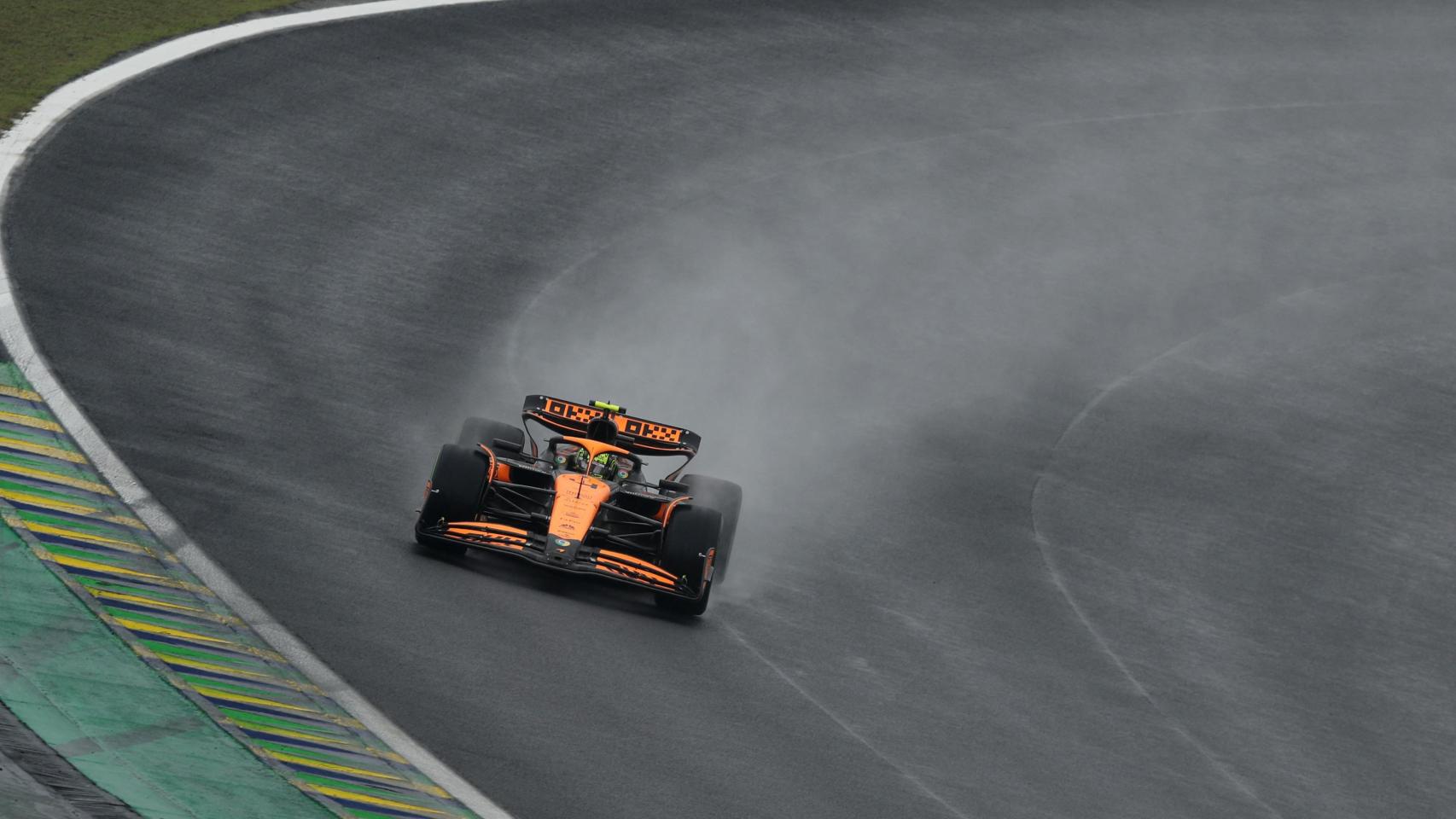 Lando Norris, en el GP de Brasil