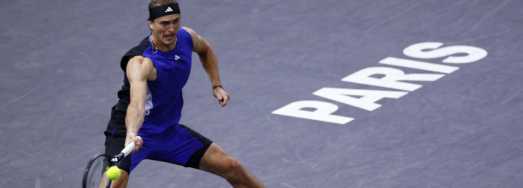 Alexander Zverev en París- Bercy