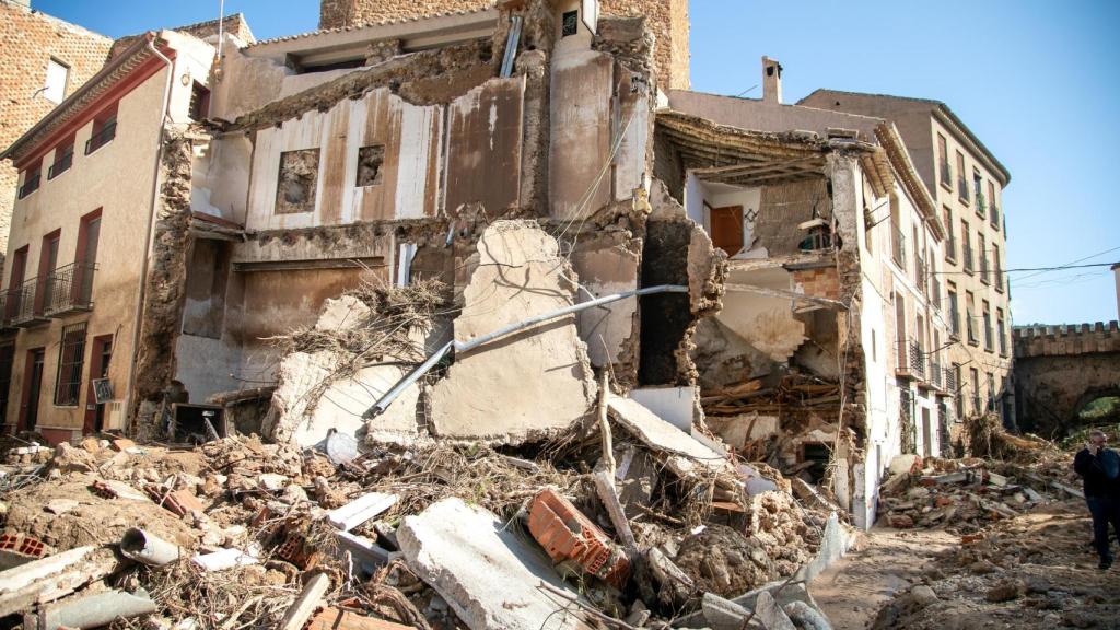 Imagen de la devastación de Letur tras el paso de la DANA.