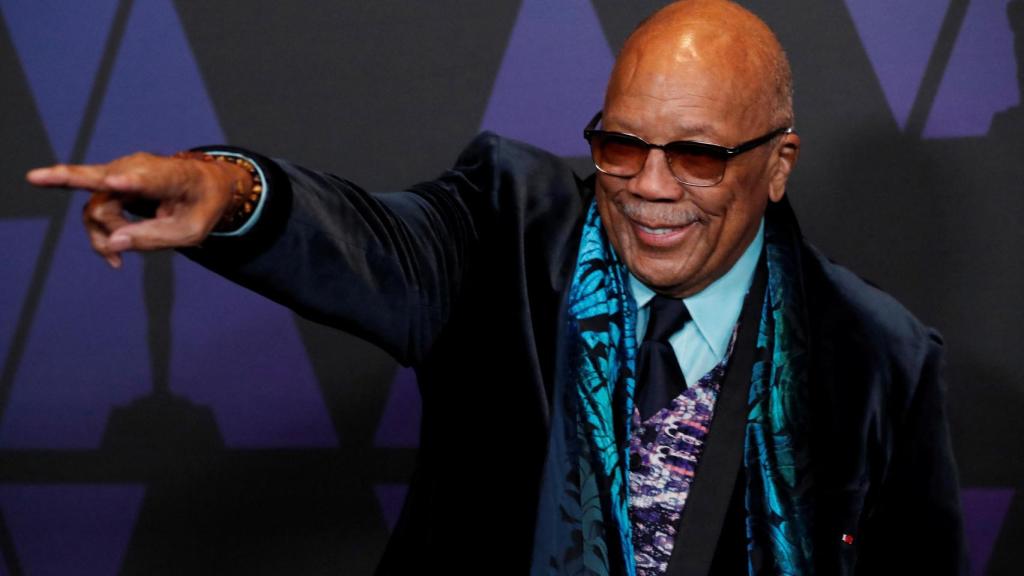 El productor musical Quincy Jones en 2018. Imagen de archivo.