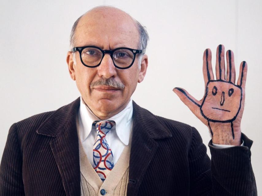 El ilustrador estadounidense Saul Steinberg.