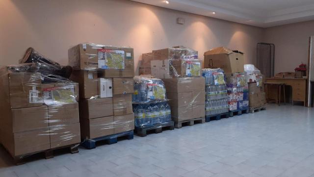 Recogida de donaciones en Valladolid para Valencia