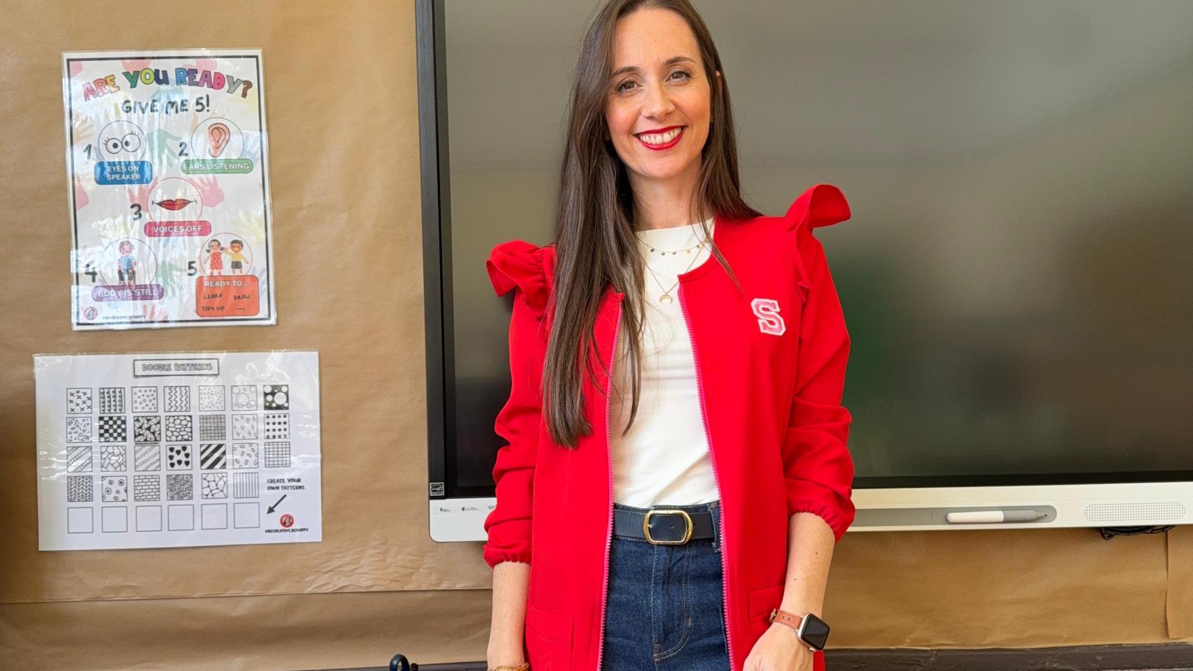 La profesora vallisoletana Sara Casillas