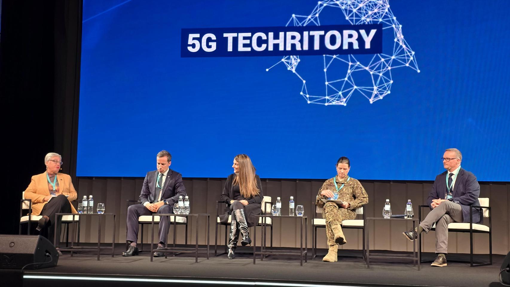 Uno de los debates 'militares' del 5G Techritory de Riga.