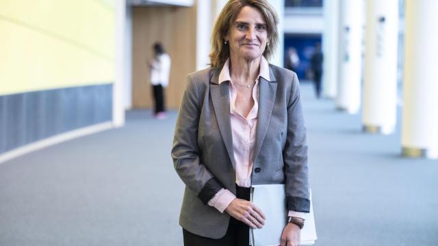 Teresa Ribera, aspirante a vicepresidenta primera de la Comisión Europea, en una imagen de archivo en Bruselas.