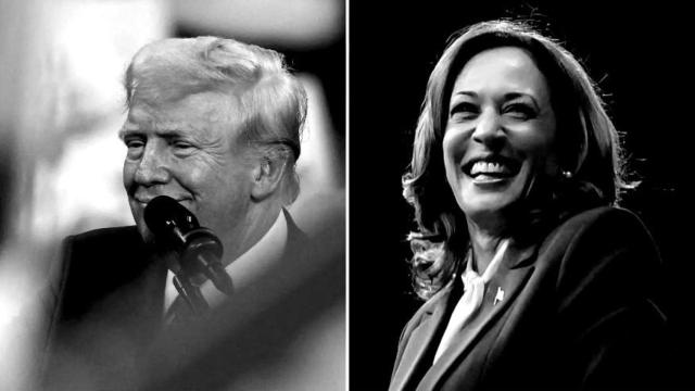 Donald Trump y Kamala Harris