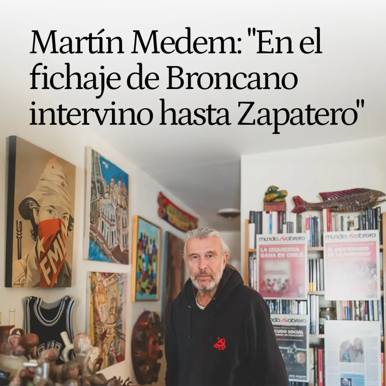 Martín Medem: "RTVE estará dirigida desde Moncloa; en el fichaje de David Broncano intervino hasta Zapatero"