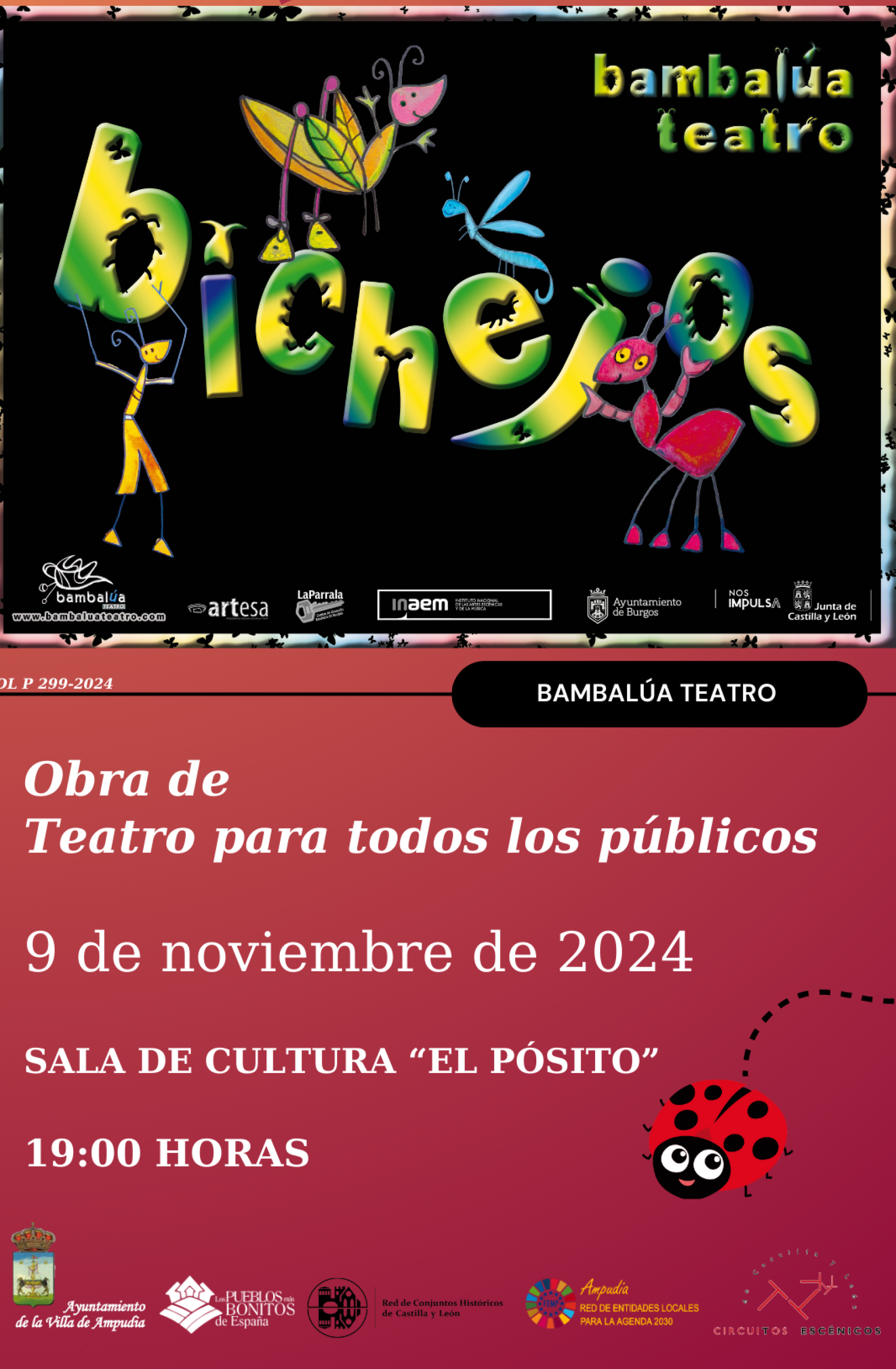 Obra de teatro en Ampudia