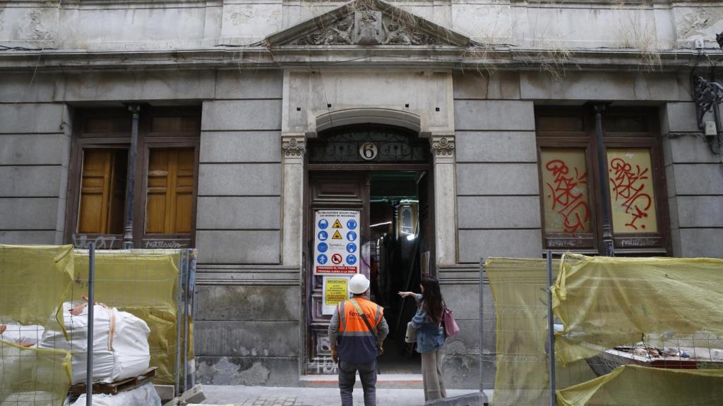 Antiguo edificio de la Beneficencia en Madrid.