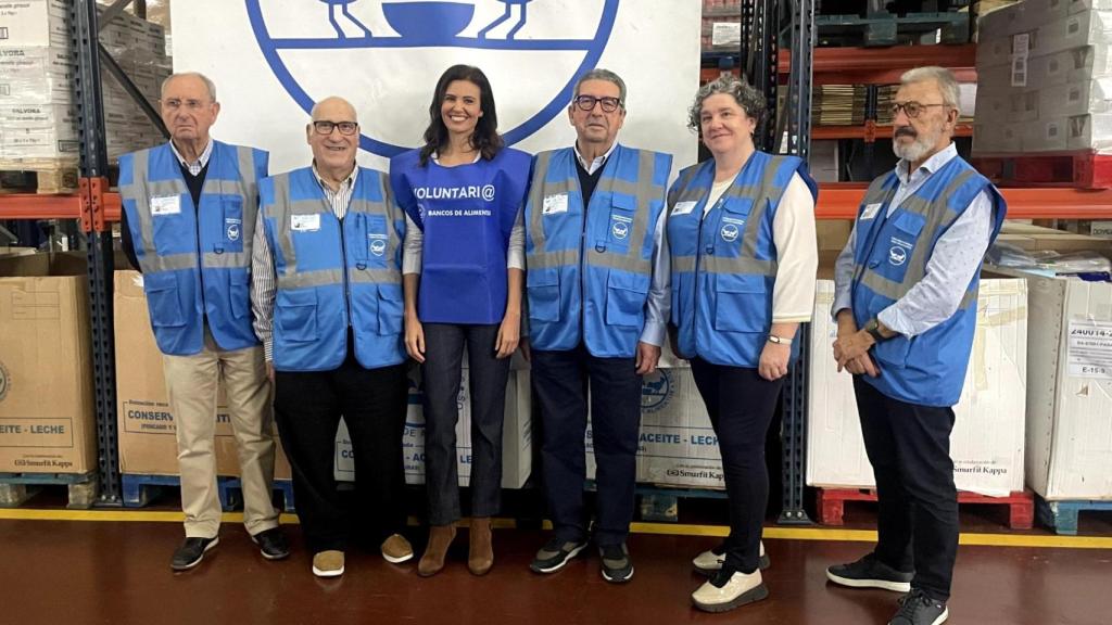 Diana Nogueira, nueva madrina de la Gran Recogida del Banco de Alimentos de Vigo.