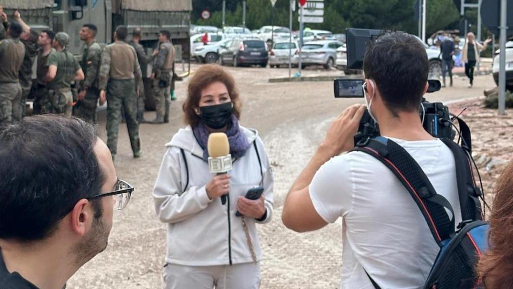 Ana Rosa Quintana, desde la zona cero de los estragos de la DANA