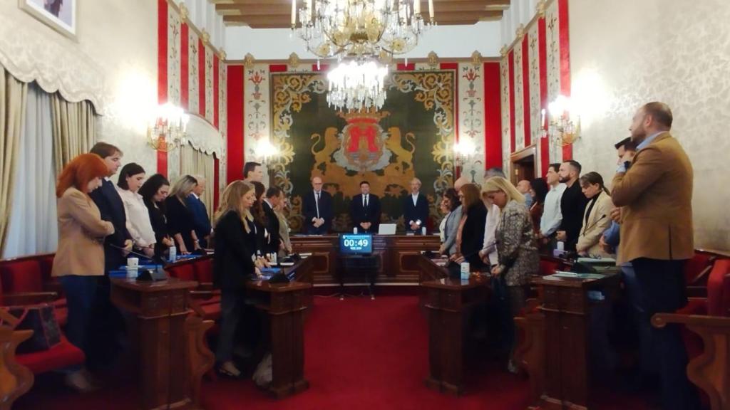 El pleno de Alicante este martes.