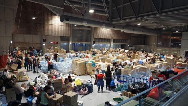 La ayuda recogida por el Ayuntamiento de Alicante hasta el domingo 3 para los afectados por la DANA.