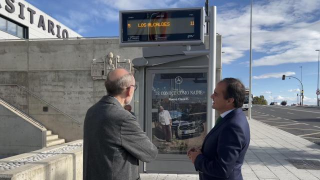 Salamanca tendrá pantallas informativas en todas las marquesinas del autobús urbano