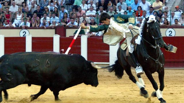 Imagen de una corrida de toros celebrada en Valladolid