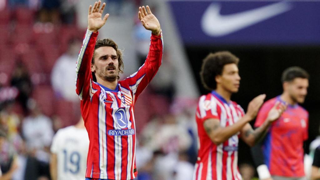 Griezmann, con el Atlético de Madrid