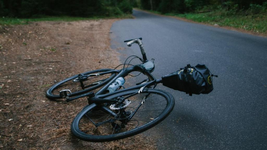 Bicicleta en el suelo