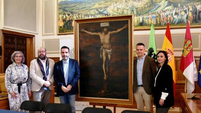 Presentación de la exposición 'Luis Tristán, excelente pintor de historias'. Foto: Diputación de Toledo.