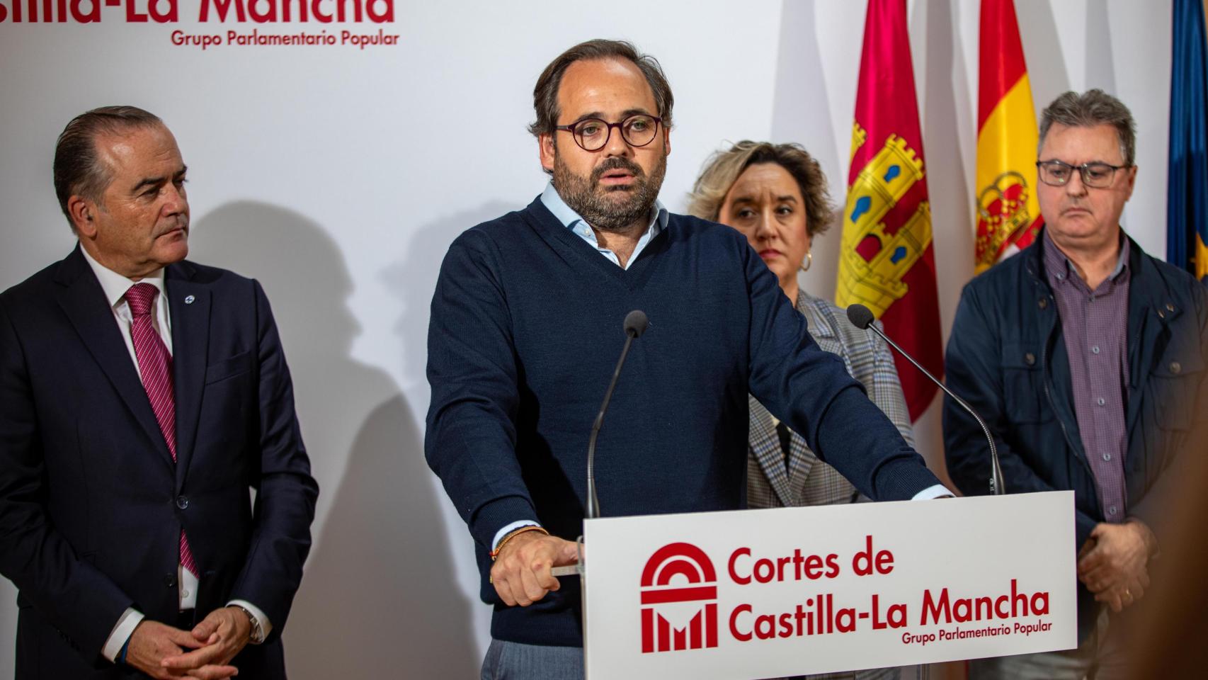 El presidente del PP de Castilla-La Mancha, Paco Núñez.