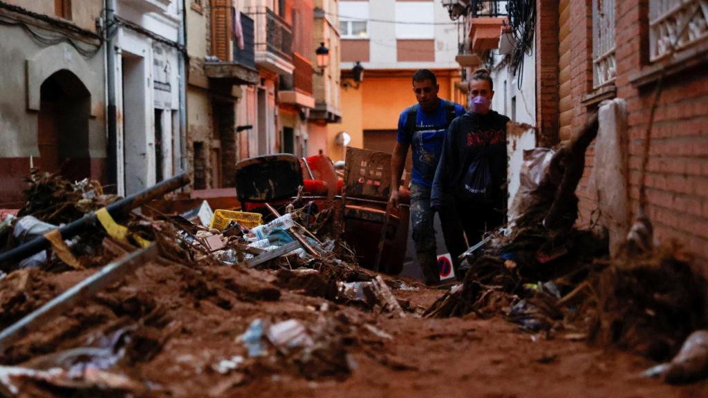 Imagen de Paiporta, la conocida como 'zona cero' de la DANA.