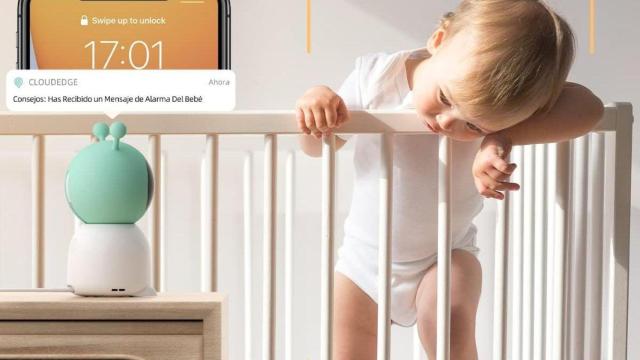 Cuida y protege a tus hijos con esta cámara de vigilancia para bebés: tiene la mejor tecnología y 40€ de descuento