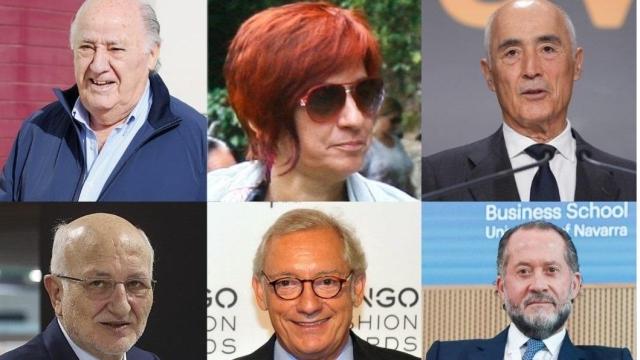 Amancio Ortega y su hija Sandra, Rafael del Pino, Juan Roig Alfonso e Isak Andik se sitúan como las cinco grandes fortunas españolas, según el ránking de la lista de 'Los 100 españoles más ricos' de Forbes España.