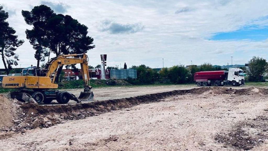 Inicio de las obras del nuevo Parque Comercial de Arganda del Rey.