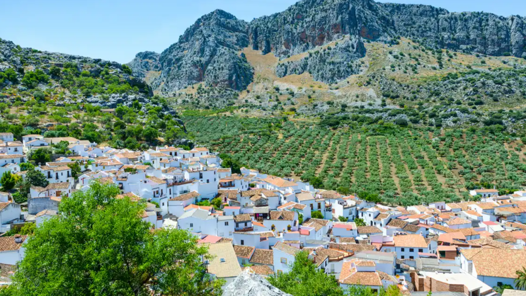 Vistas de Montejaque, en plena Serranía de Ronda.