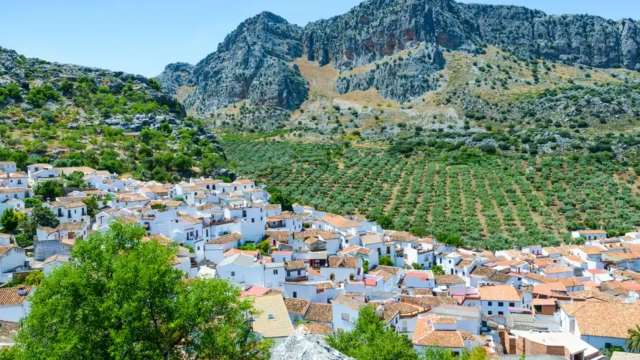 Vistas de Montejaque, en plena Serranía de Ronda.