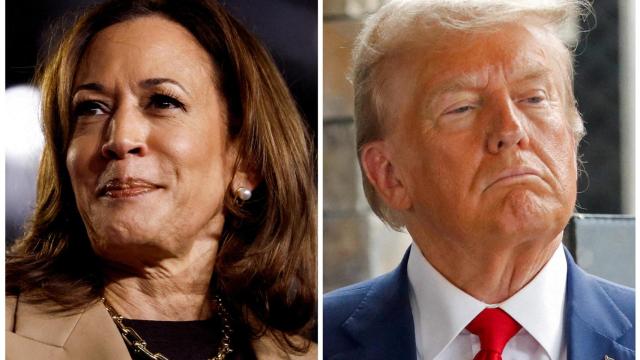 Kamala Harris y Donald Trump.