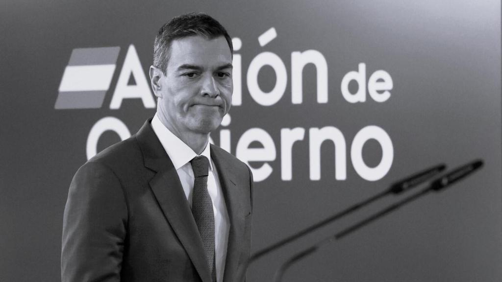 Pedro Sánchez, este martes en Moncloa.