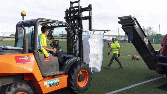 Empieza en A Coruña la renovación del campo de fútbol de la Ciudad Deportiva Arsenio Iglesias