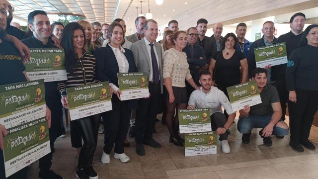 La Marciana gana O Petistiquiño, el concurso de tapas de Vigo