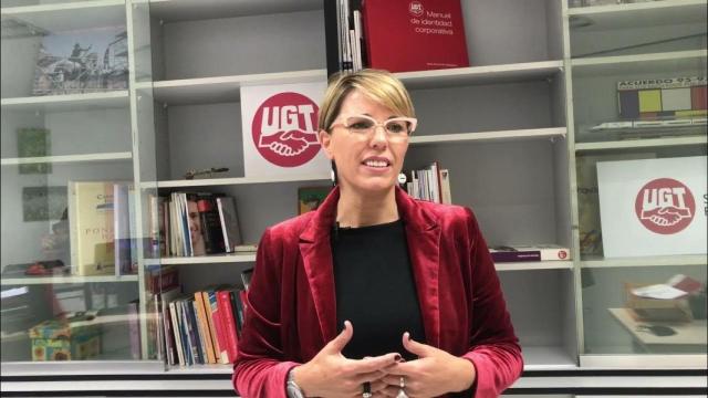 La secretaria de Acción Sindical de UGT Servicios Públicos, Isabel Araque