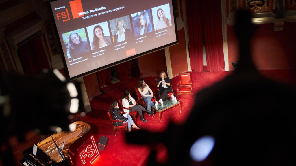 Un instante en una de las mesas redondas del Female Founders Day en otra de sus ediciones.