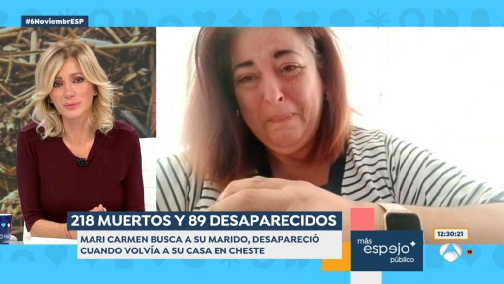 Susanna Griso llora en 'Espejo Público'