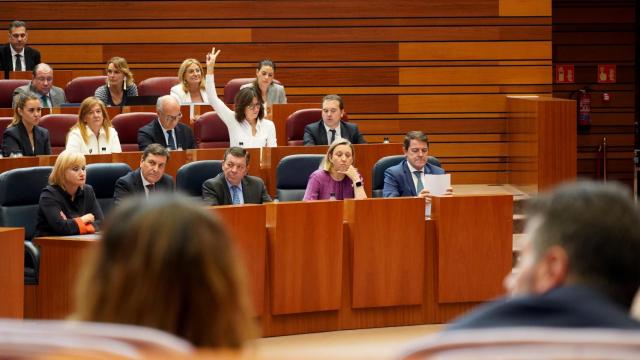 Momento de las votaciones de la segunda sesión de Pleno