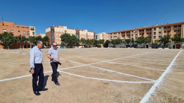 Un aparcamiento gratuito en superficie en Salamanca