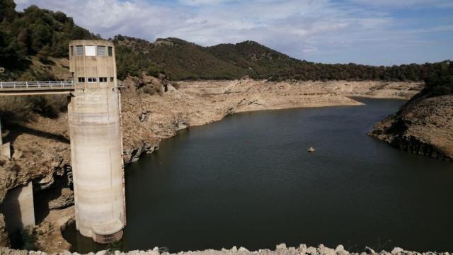 Estado actual del embalse del Guadalhorce.