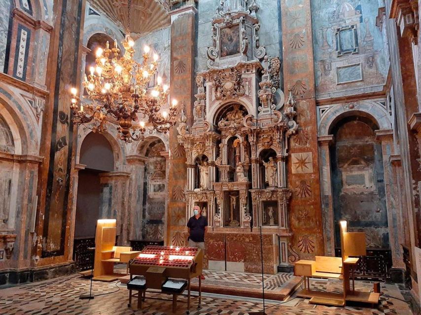 Readecuación la Capilla del Pilar, en la Catedral de Santiago.