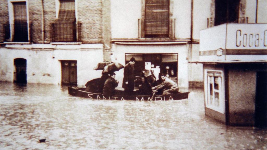 Otra imagen de inundaciones en Talavera.