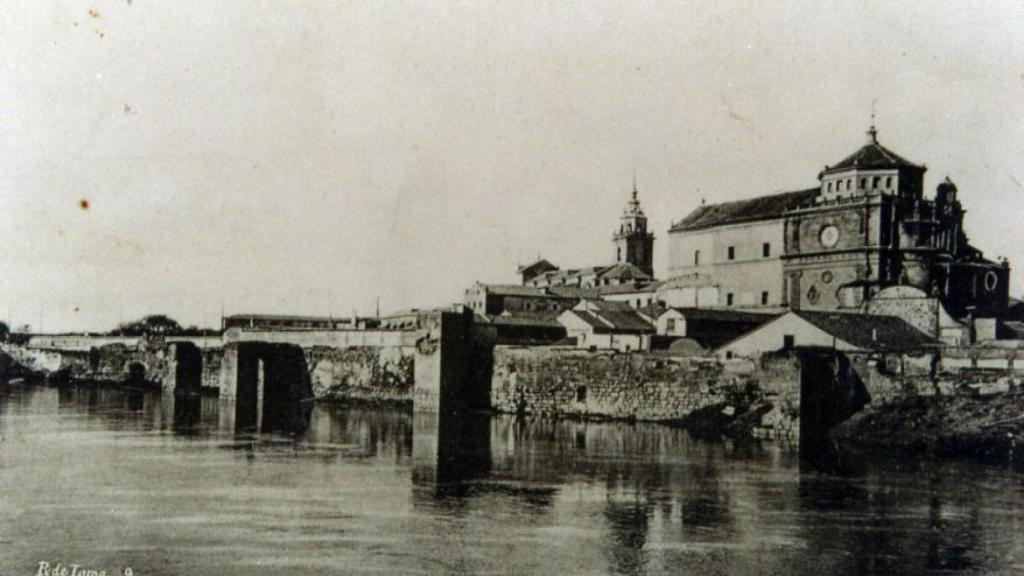 El Tajo antes del Plan de Riberas de Talavera.