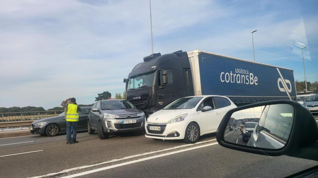 Accidente en el Puente Pasaxe