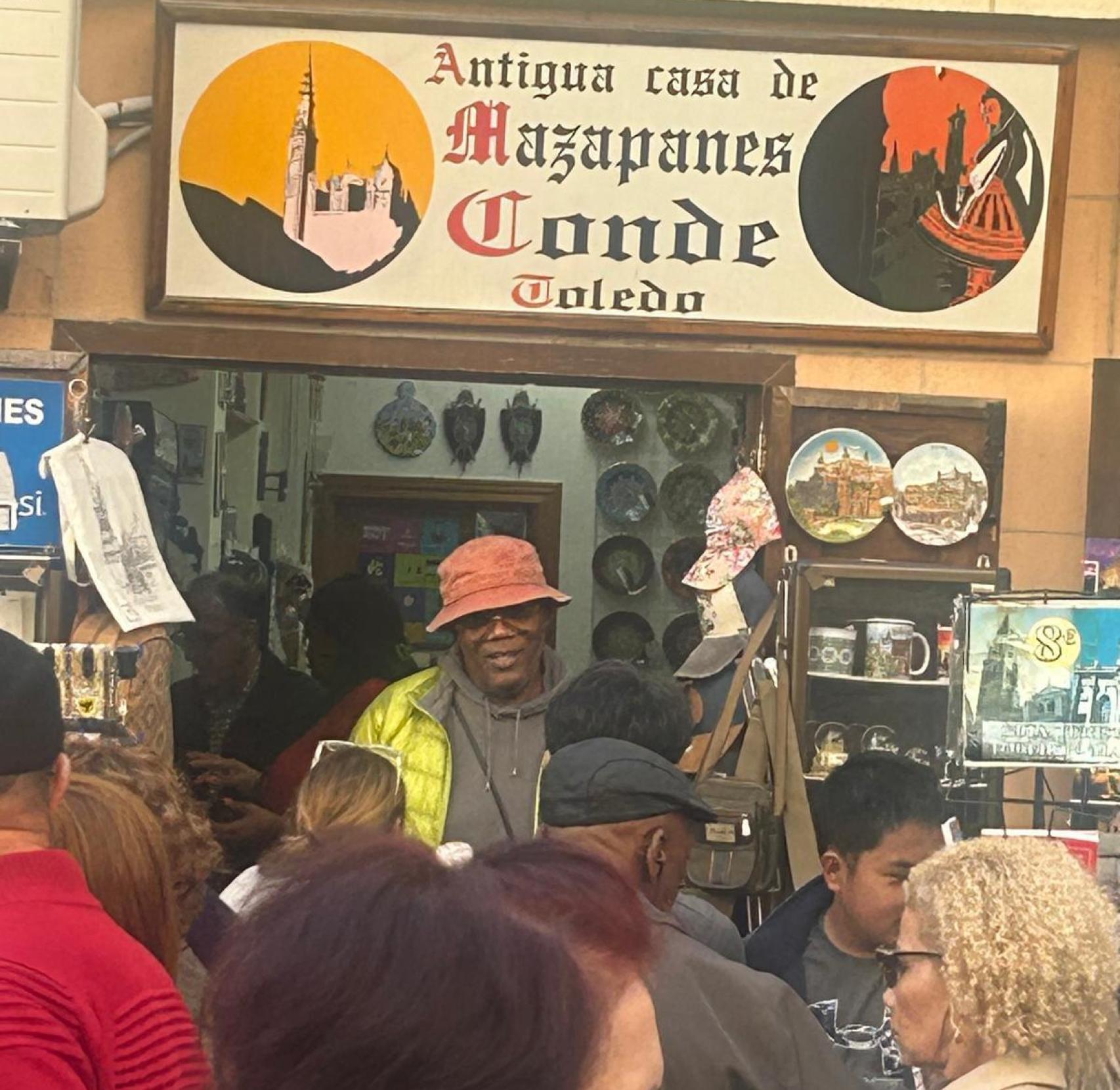 Samuel L. Jackson en Toledo.